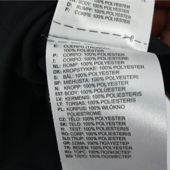 Adidas black polo tee size medium - Picture 4 of 6